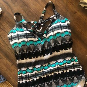 Leilani one piece bathing suit